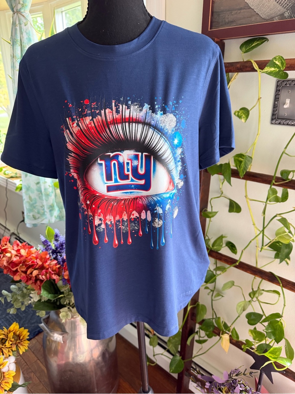 Merrell Navy Kids Short-Sleeve Tee with Red & Blue Graphic Eye